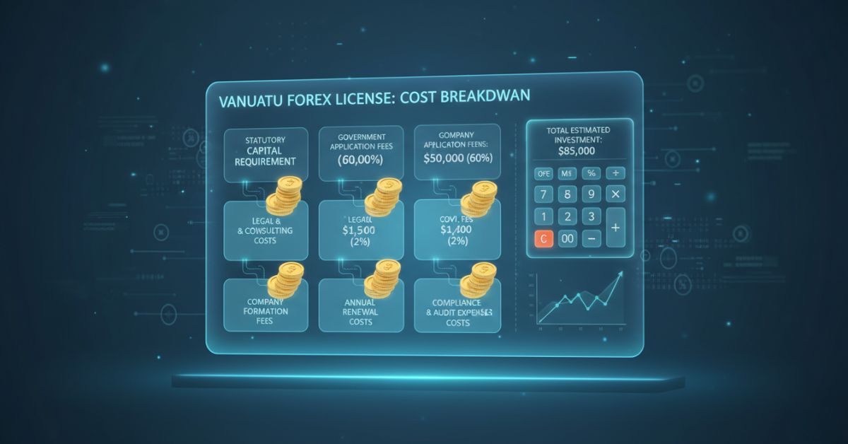 Cost Breakdown of a Vanuatu Forex Brokerage License
