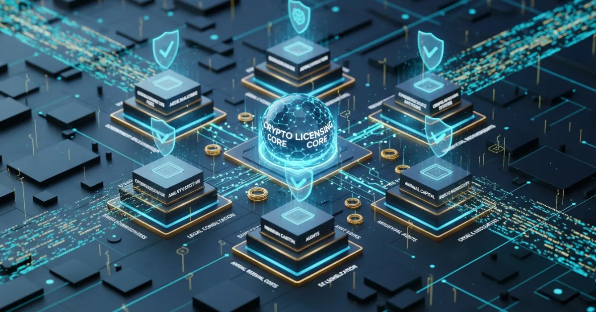 How much does a crypto license cost