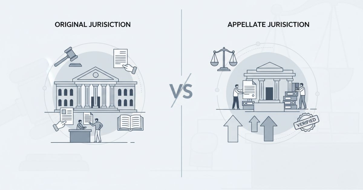 Original vs Appellate Jurisdiction: What's the Difference?