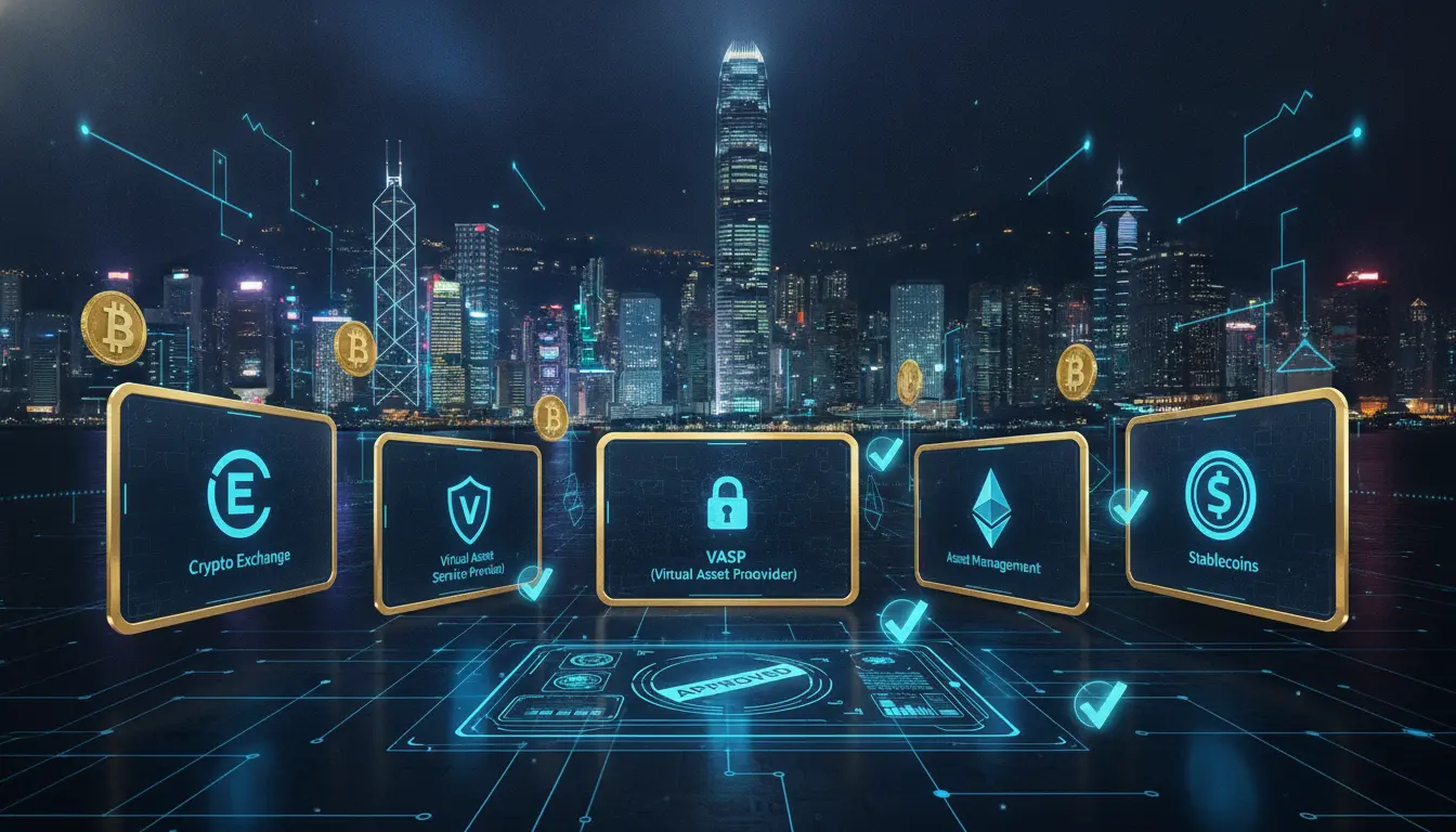 Types of Crypto Licences Available in Hong Kong